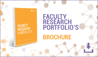faculty research portfolio’s brochure