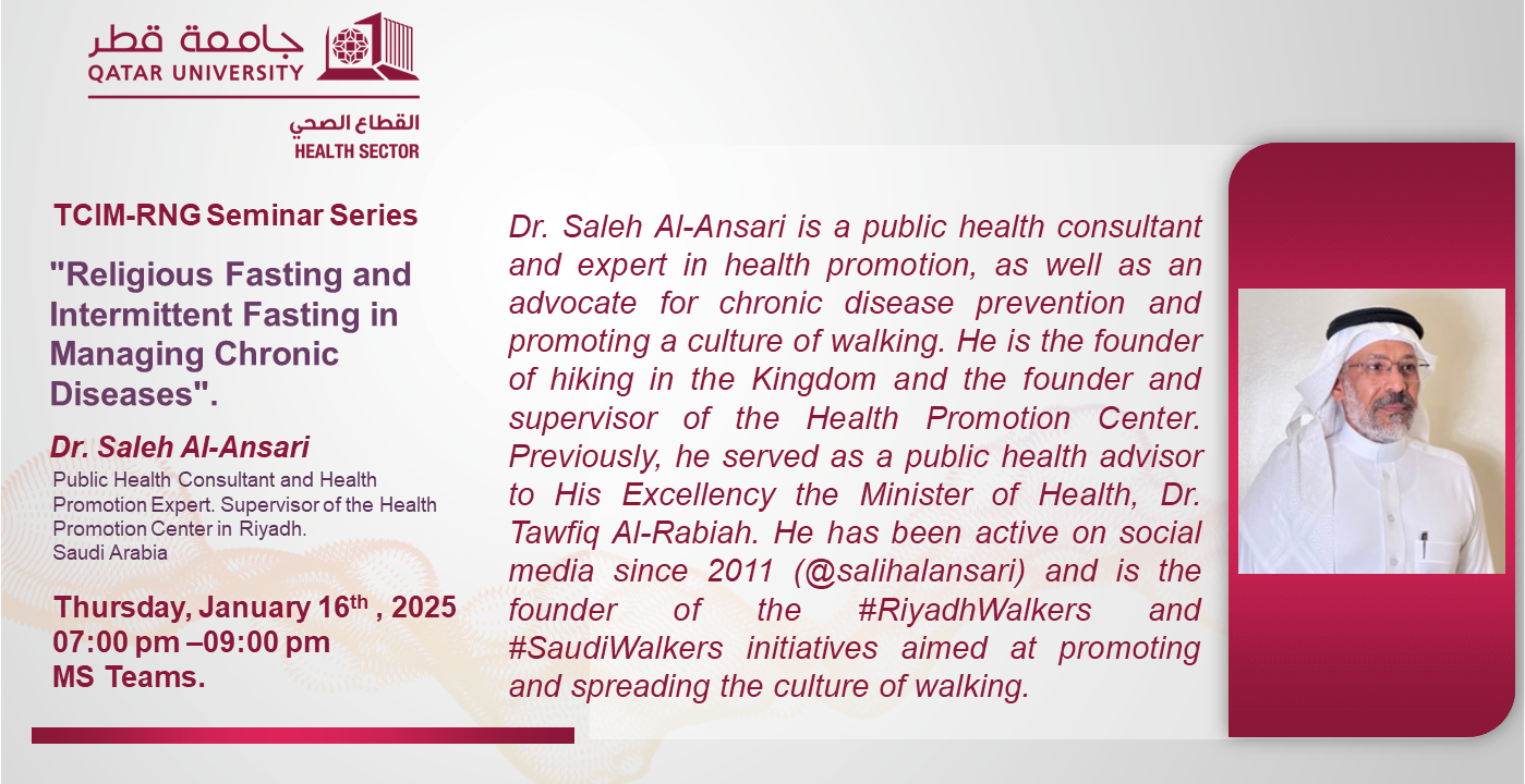 Religious and Intermittent Fasting – English